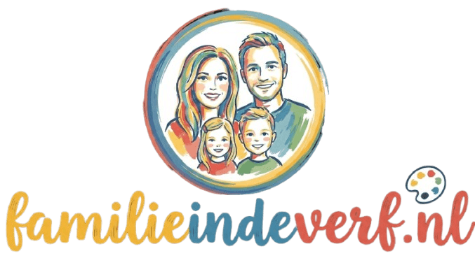 Familie in de Verf